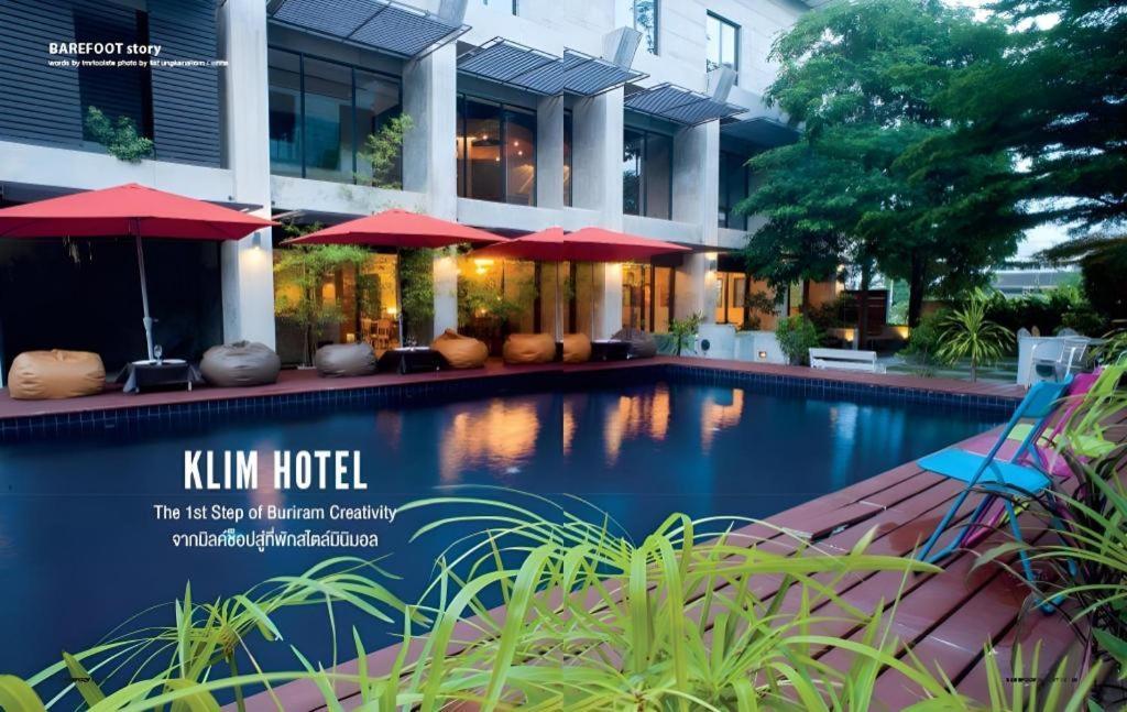 Klim Hotel Buriram Esterno foto